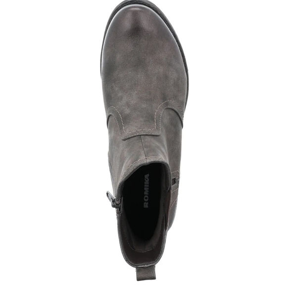 NWT Romika Ankle Boots (Wendy Style) In Gray - Picture 4 of 9